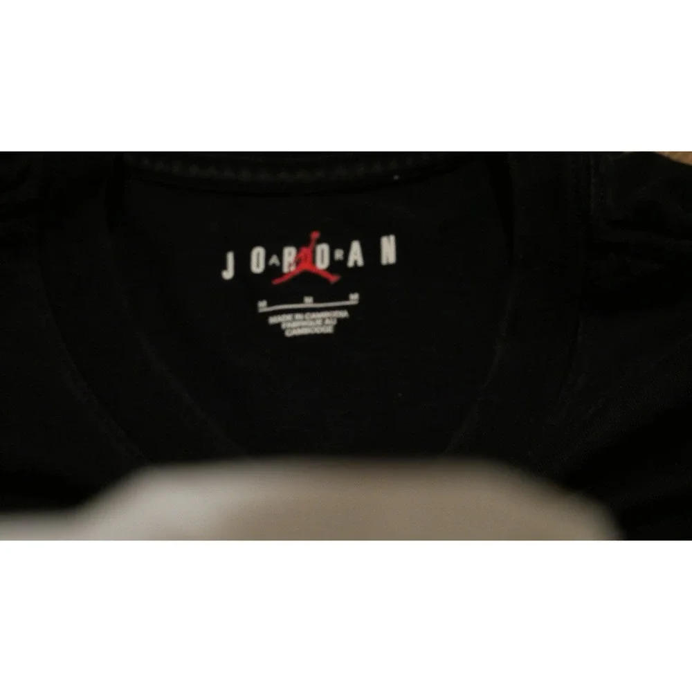 Nike Jordan Mens Rookie of the Year Air Jordan 1 Sky Graphic T-Shirt‎ Black Med